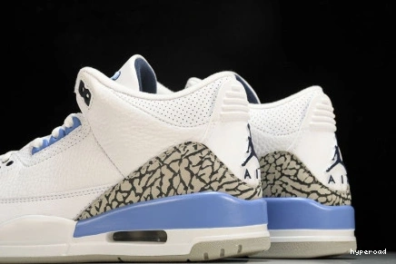 Hyperoad JORDAN “UNC” WHITE RETRO AIR 3 1019